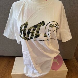 NWOT Billionaire Boys Club by Pharrell Williams Logo Tee